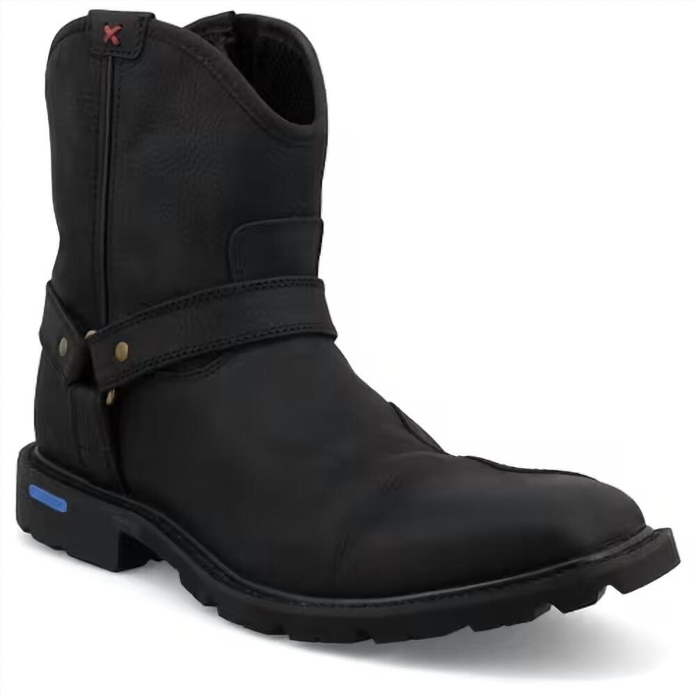NEW TWISTED X men's tech x 8" western boots in black